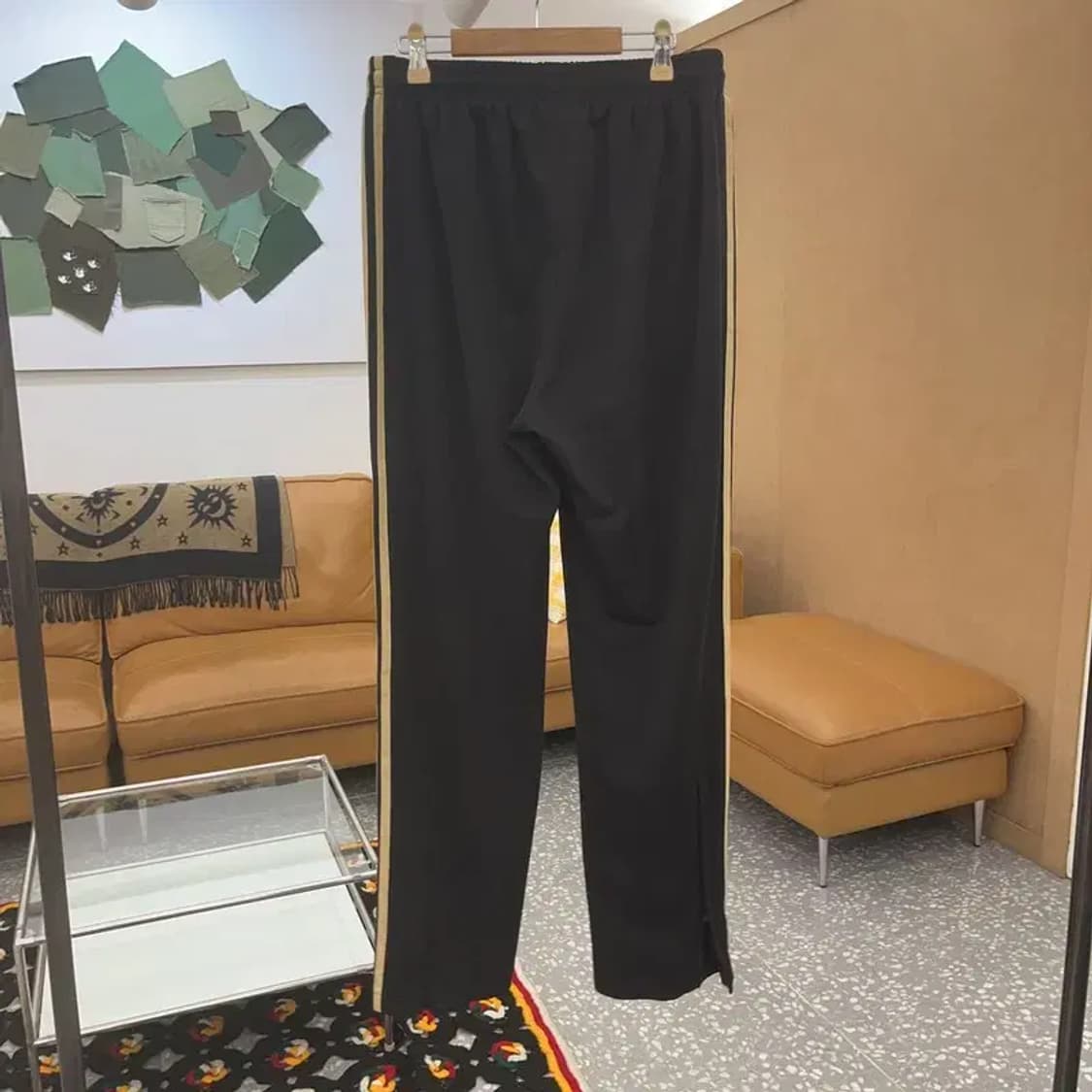 아디다스 올드스쿨 Y2K 흑금 트랙팬츠 XL C06834 상품이미지4