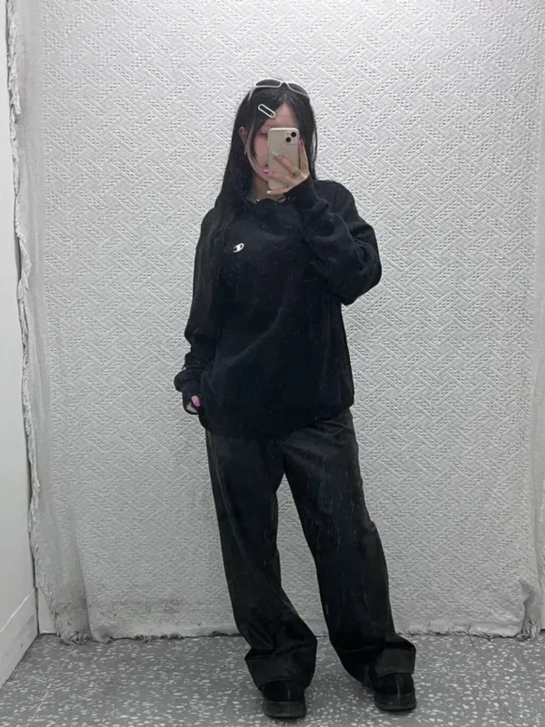 챔피언 리버스위브 베이직 모던 약기모 맨투맨 스웻셔츠 L C06838 상품이미지2