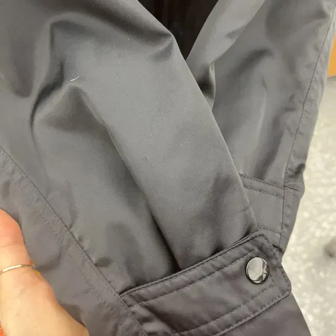 나이키 올드스쿨 스트링 슬림핏 양털 패딩 S C06850 상품이미지7