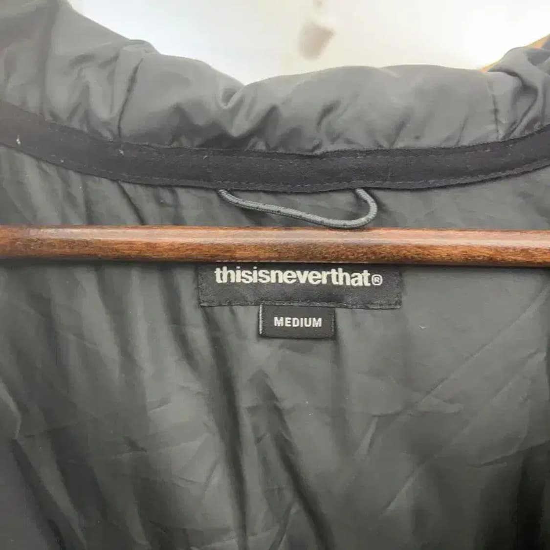 디스이즈네버댓 오버핏 다운 롱 패딩 M C06857 상품이미지5