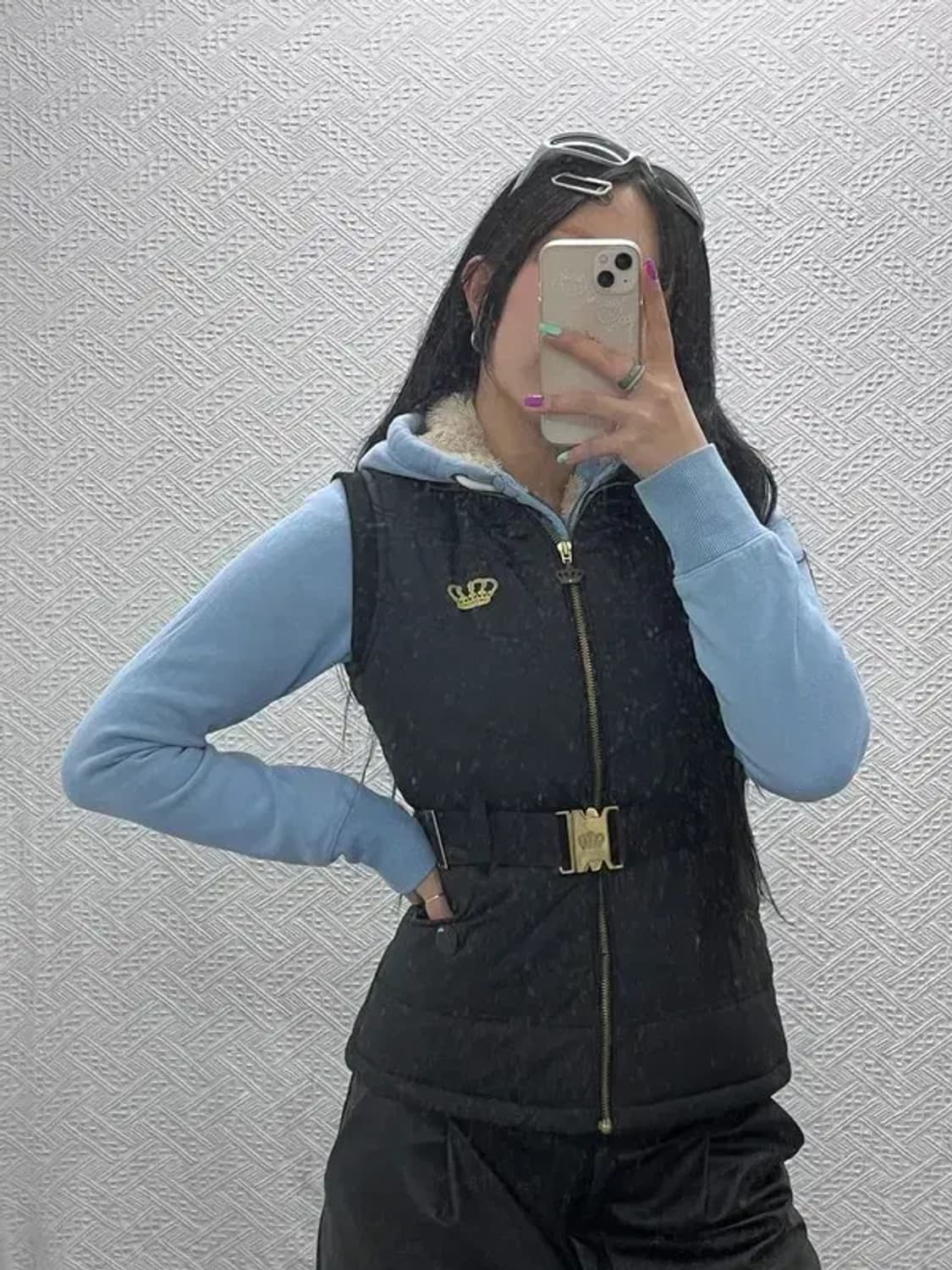 아디다스 리스펙트미 슬림핏 벨티드 패딩 조끼 90 C06860 상품이미지2