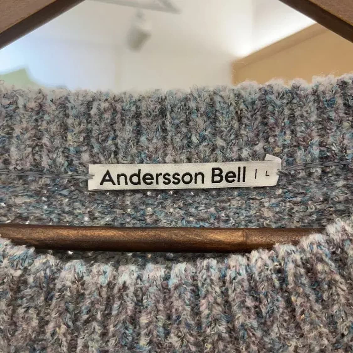 앤더슨벨 데미지 크루넥 그런지 니트 L C06862 상품이미지5