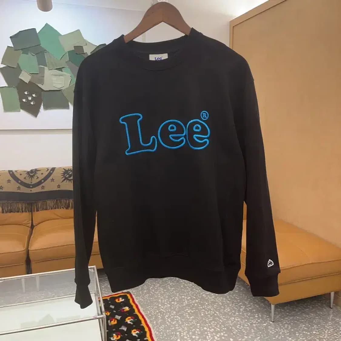 LEE 올드스쿨 키치 빅로고 맨투맨 스웻셔츠 M C06839 상품이미지3