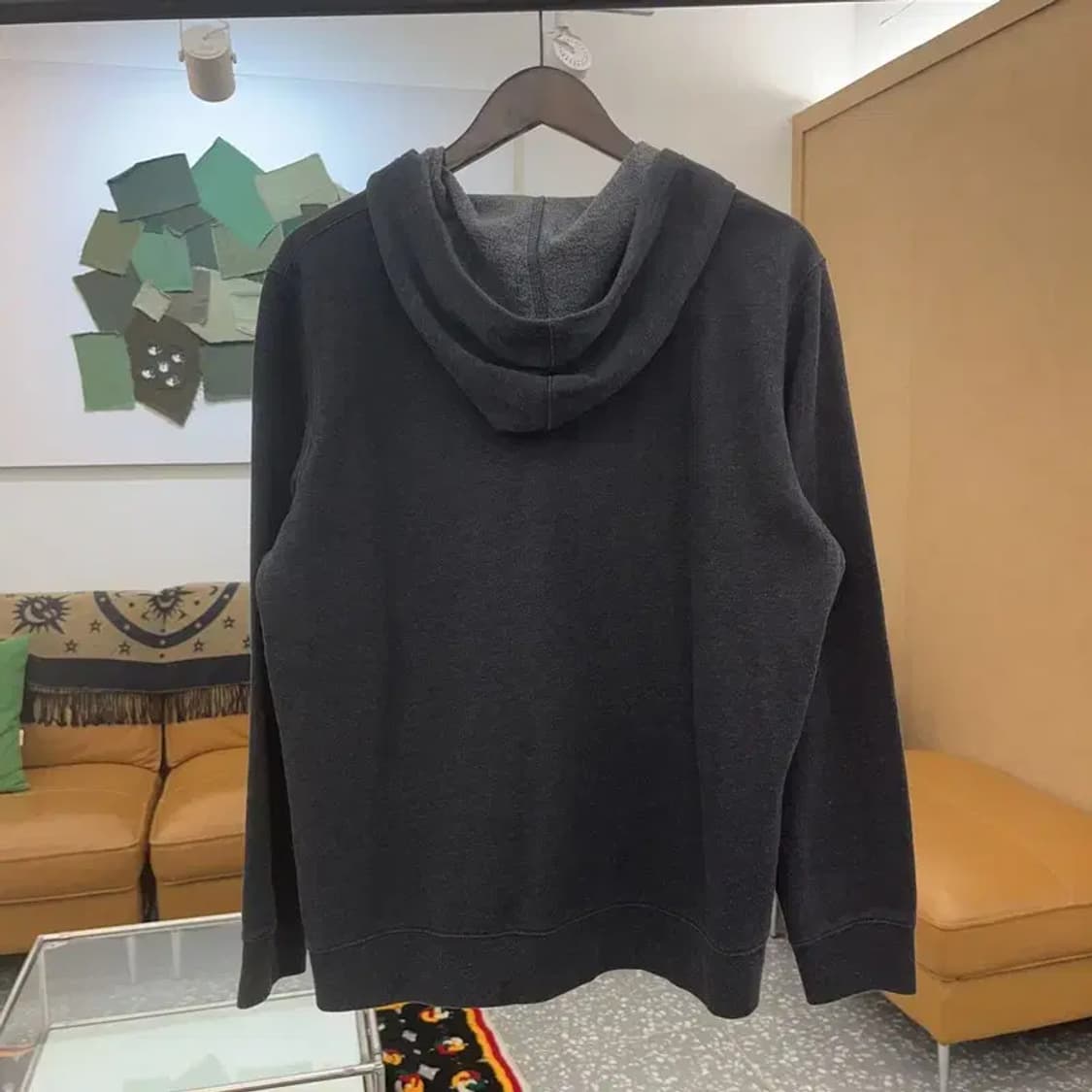 갭 올드스쿨 자수로고 빈티지무드 약기모 후드티 L C06843 상품이미지4