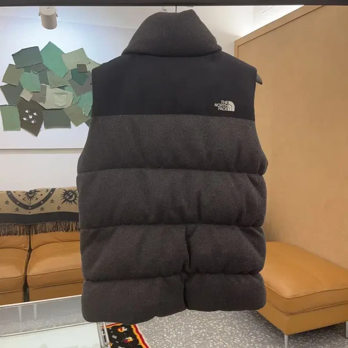 노스페이 눕시 넥워머 거위털 패딩 조끼 95 C06864 상품이미지4