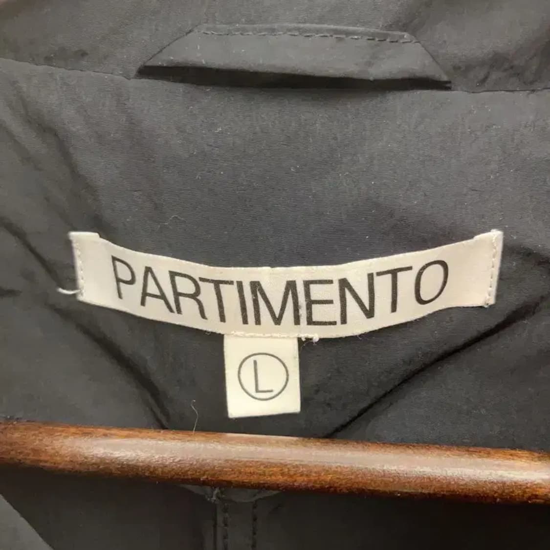 파르티멘토 빈티지 하이넥 롱 야상 자켓 L C06866 상품이미지5