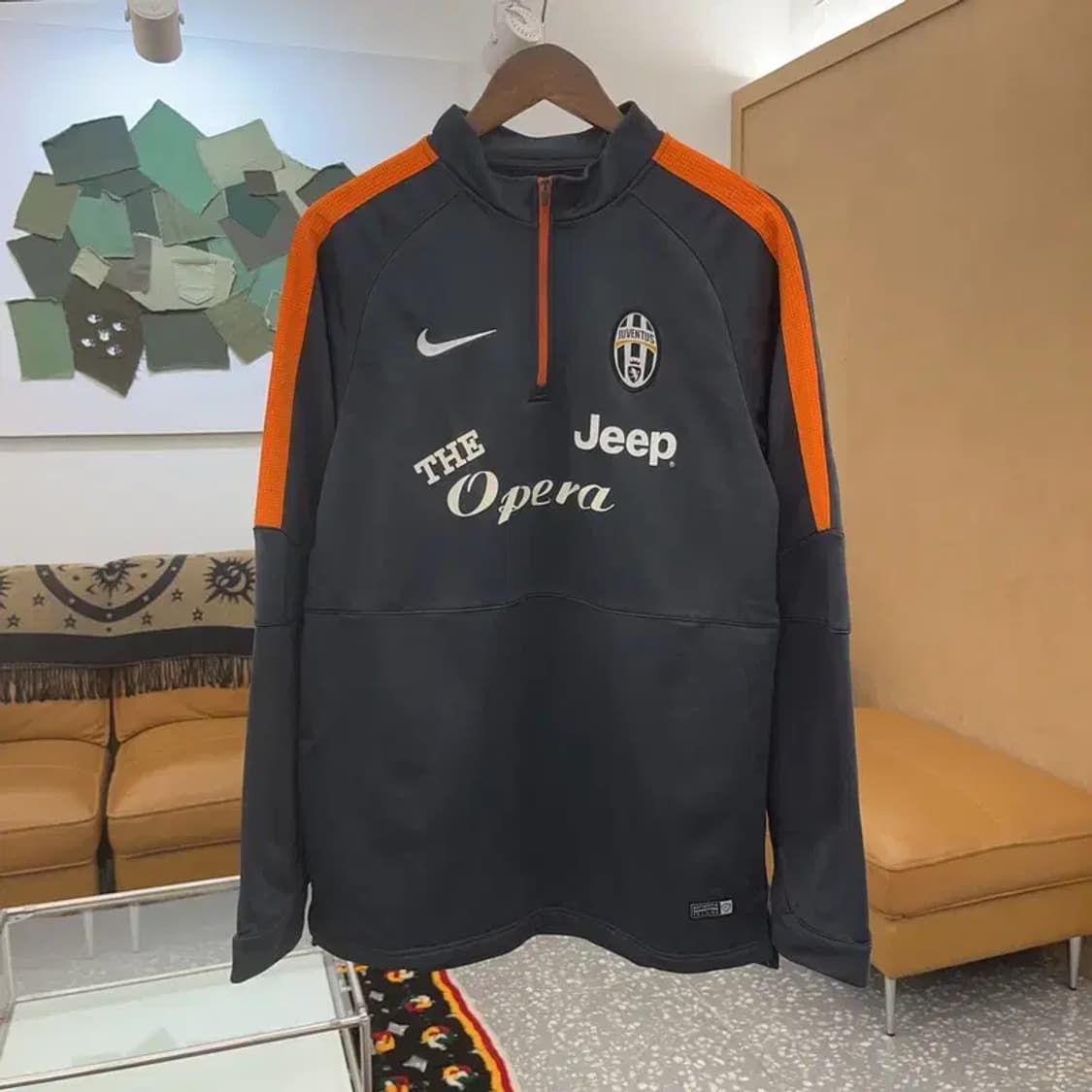 나이키 올드스쿨 유벤투스 유니폼 져지 반집업 맨투맨 XL C06854 상품이미지3