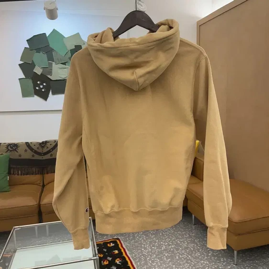 챔피언 아방핏 베이직 모던 약기모 후드티 S C06845 상품이미지4