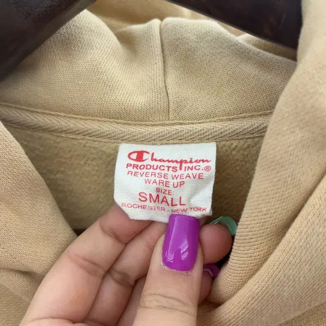 챔피언 아방핏 베이직 모던 약기모 후드티 S C06845 상품이미지5