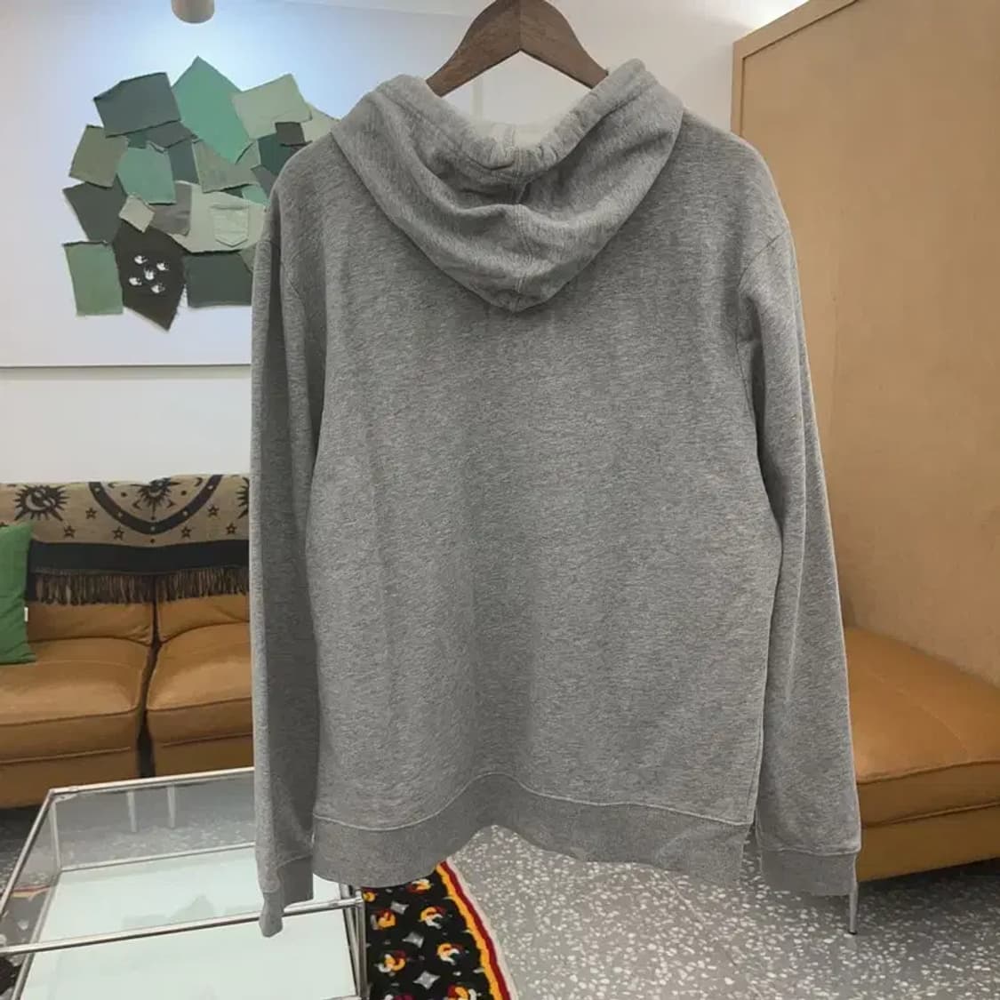 갭 올드스쿨 자수패치 로고플레이 기모 후드티 L C06846 상품이미지4