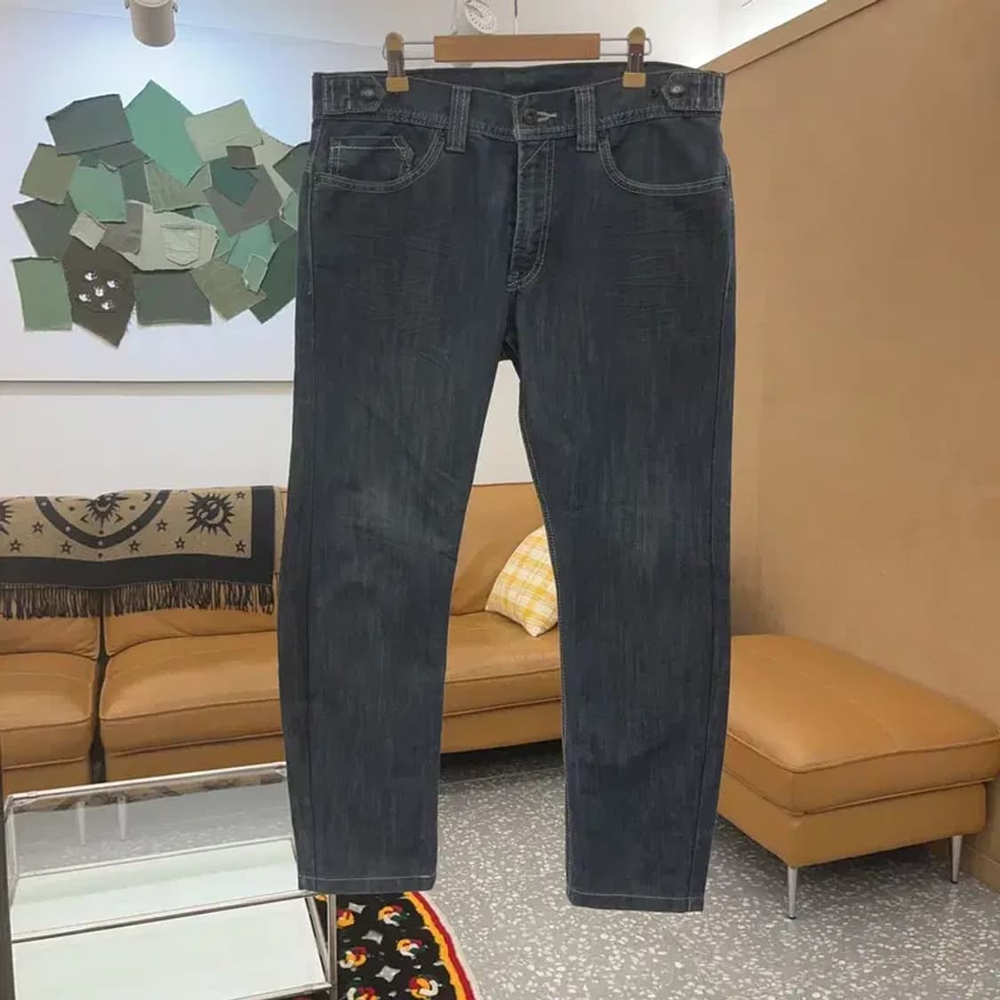 리바이스 514 유니크 더블 포켓 데님팬츠 32인치 C06873 상품이미지3