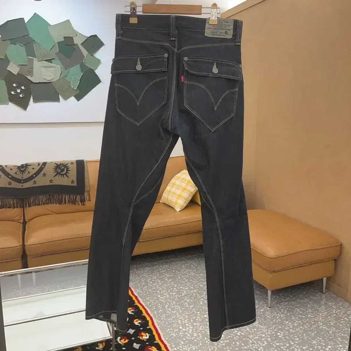 리바이스 엔지니어드진 빅포켓 베이직 데님팬츠 30인치 C06876 상품이미지4