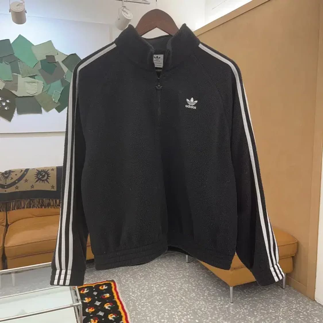 아디다스 유로파 하프집업 반집업 플리스 맨투맨  S C06880 상품이미지3