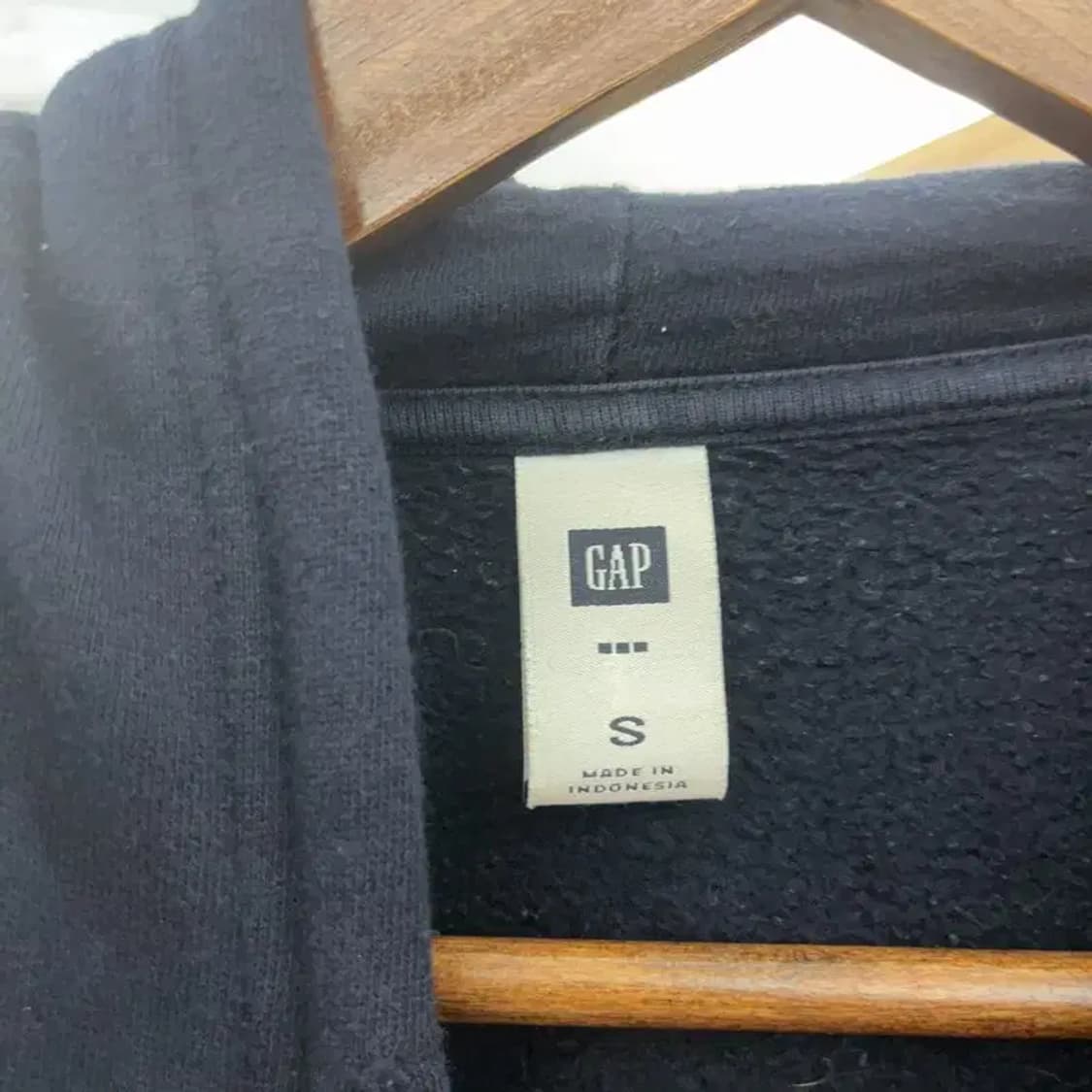 갭 올드스쿨 빅로고 약기모 후드티 S C06885 상품이미지5