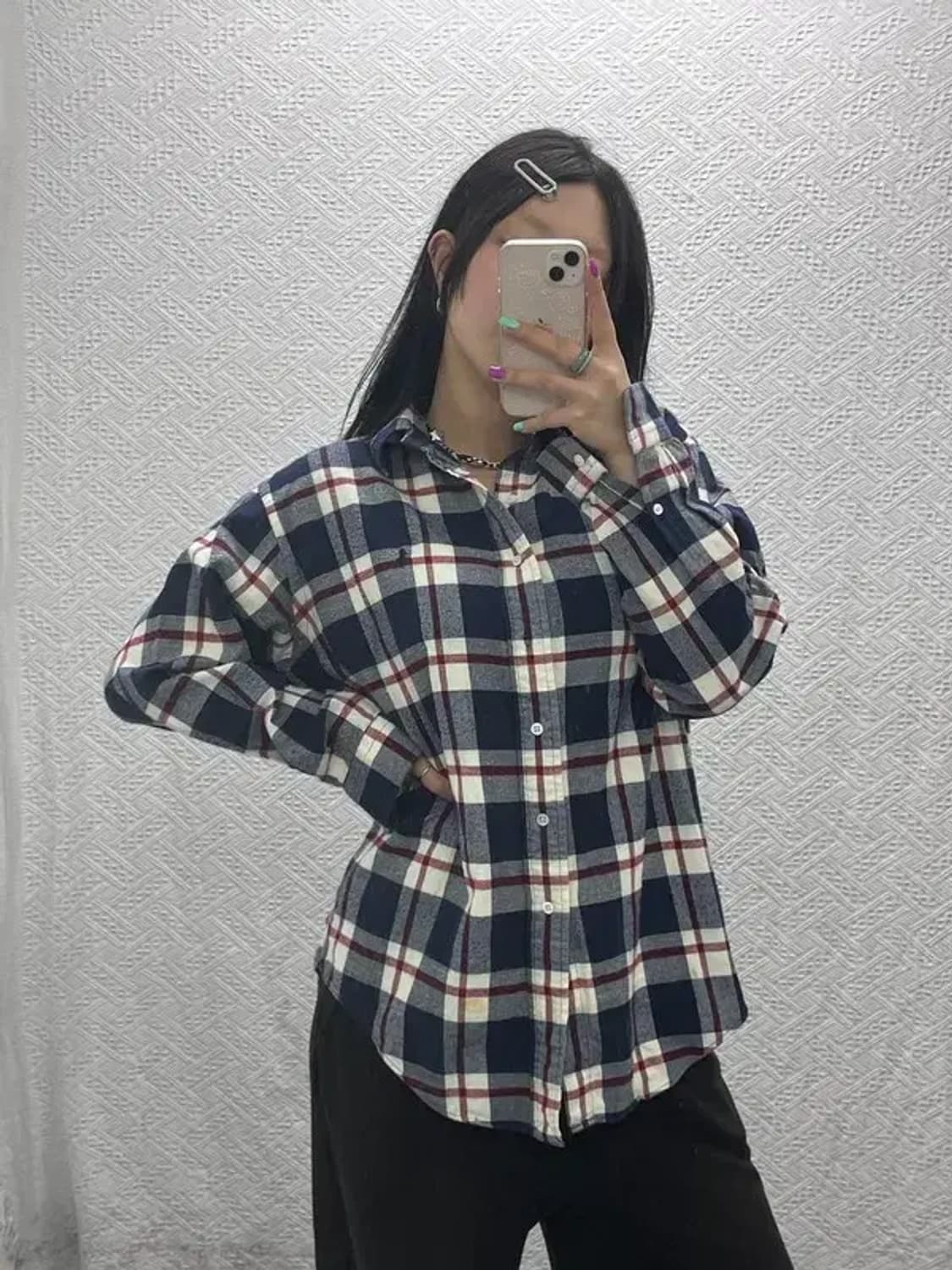 폴로 랄프로렌 빈티지 파머룩 타탄 체크 셔츠 95 C06888 상품이미지2