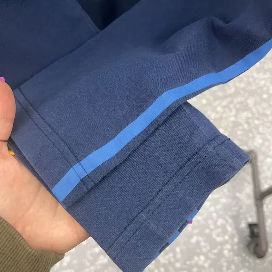 아디다스 스타디움 오리지널 블루 삼선 롱슬리브 100 C06890 상품이미지7