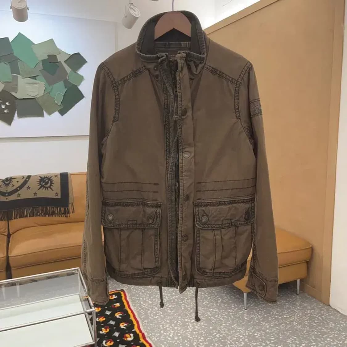 아베크롬비 밀리터리 워크웨어 야상 자켓 S C06896 상품이미지3