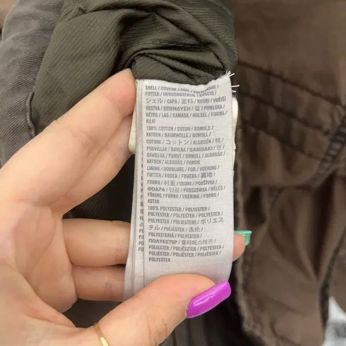 아베크롬비 밀리터리 워크웨어 야상 자켓 S C06896 상품이미지6