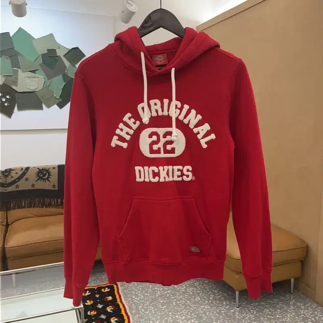 디키즈 00's Y2K 아플리케 로고 후드티 S C06900 상품이미지3