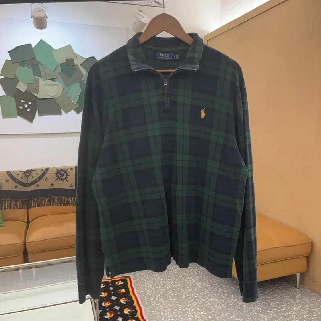 폴로 랄프로렌 홀리데이 컨트리 체크 카라 롱슬리브 M C06905 상품이미지3