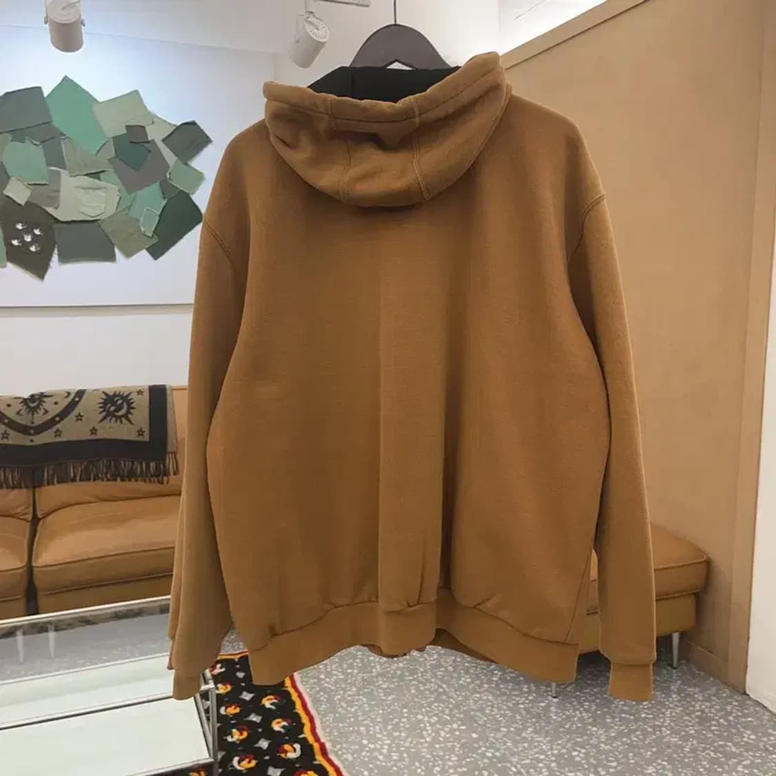 칼하트 써멀 빈티지 오버핏 후드집업 L C06883 상품이미지4