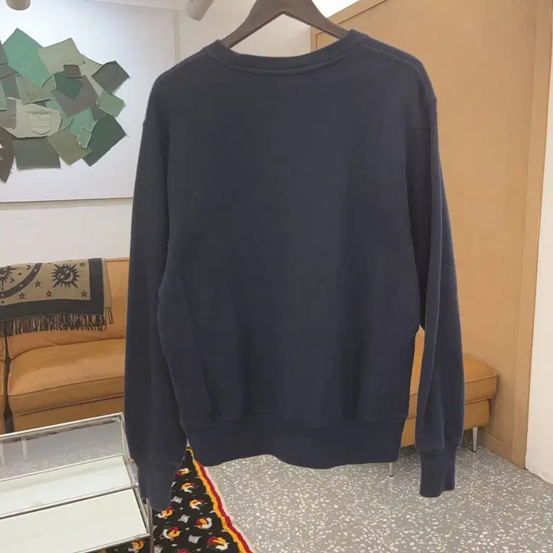 챔피언 리버스위브 베이직 모던 맨투맨 스웻셔츠 M C06897 상품이미지4