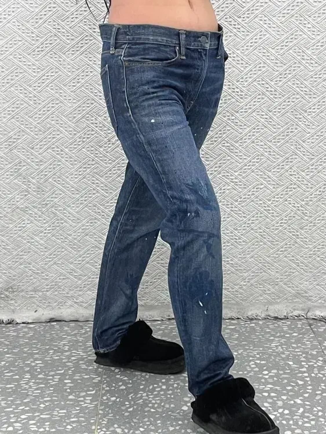 폴로 랄프로렌 유니크 커스텀 페인팅 데님 팬츠 28인치 C06908 상품이미지2