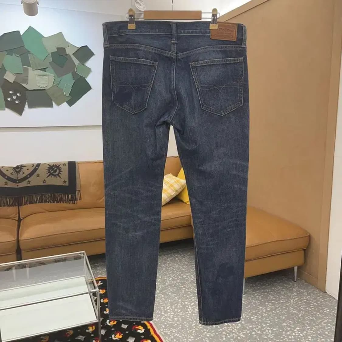 폴로 랄프로렌 유니크 커스텀 페인팅 데님 팬츠 28인치 C06908 상품이미지4