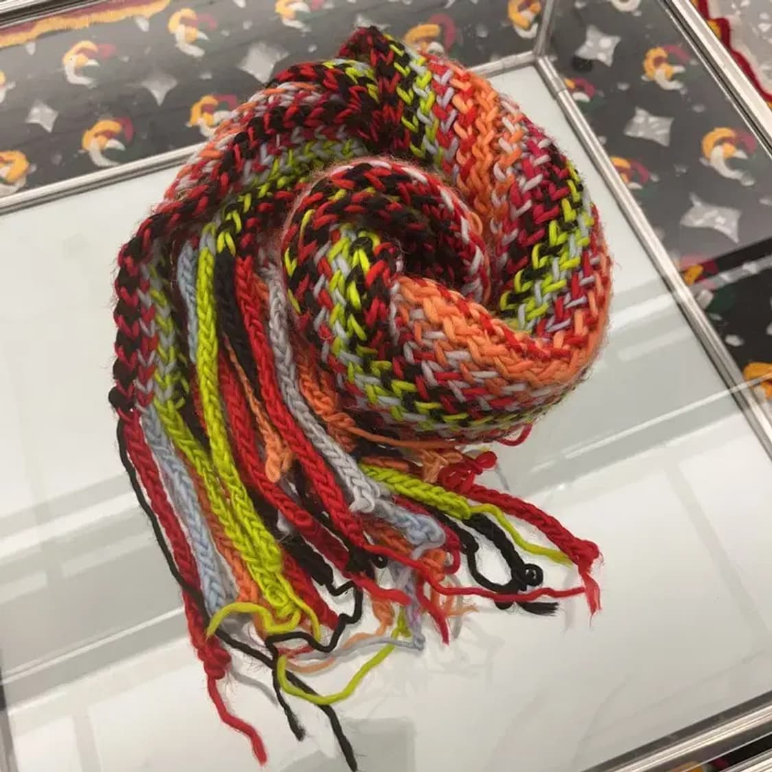 빈티지 에스닉 보헤미안 컨트리 컬러 목도리 머플러 C06917 상품이미지3