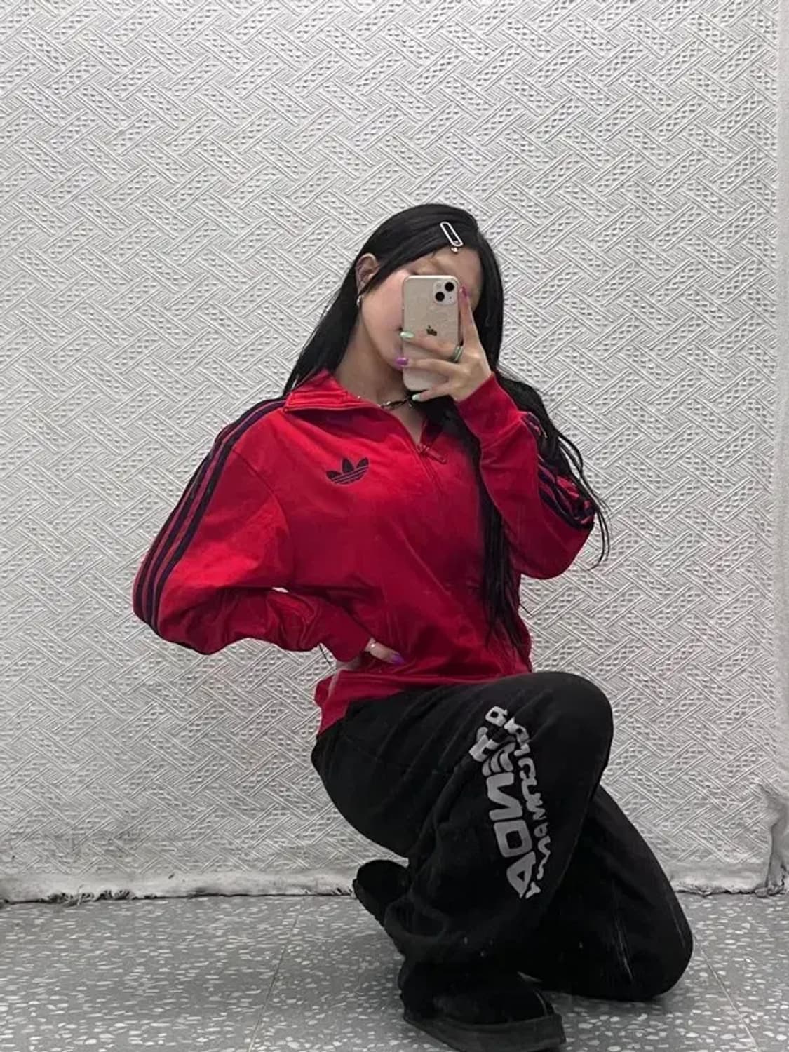 아디다스 올드스쿨 파이어버드 다크레드 트랙탑 져지 집업 95 C06894 상품이미지1