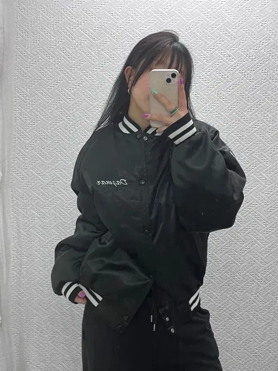 WESTARK USA 올드스쿨 새틴 에스닉 바시티 자켓 L C06901 상품이미지2