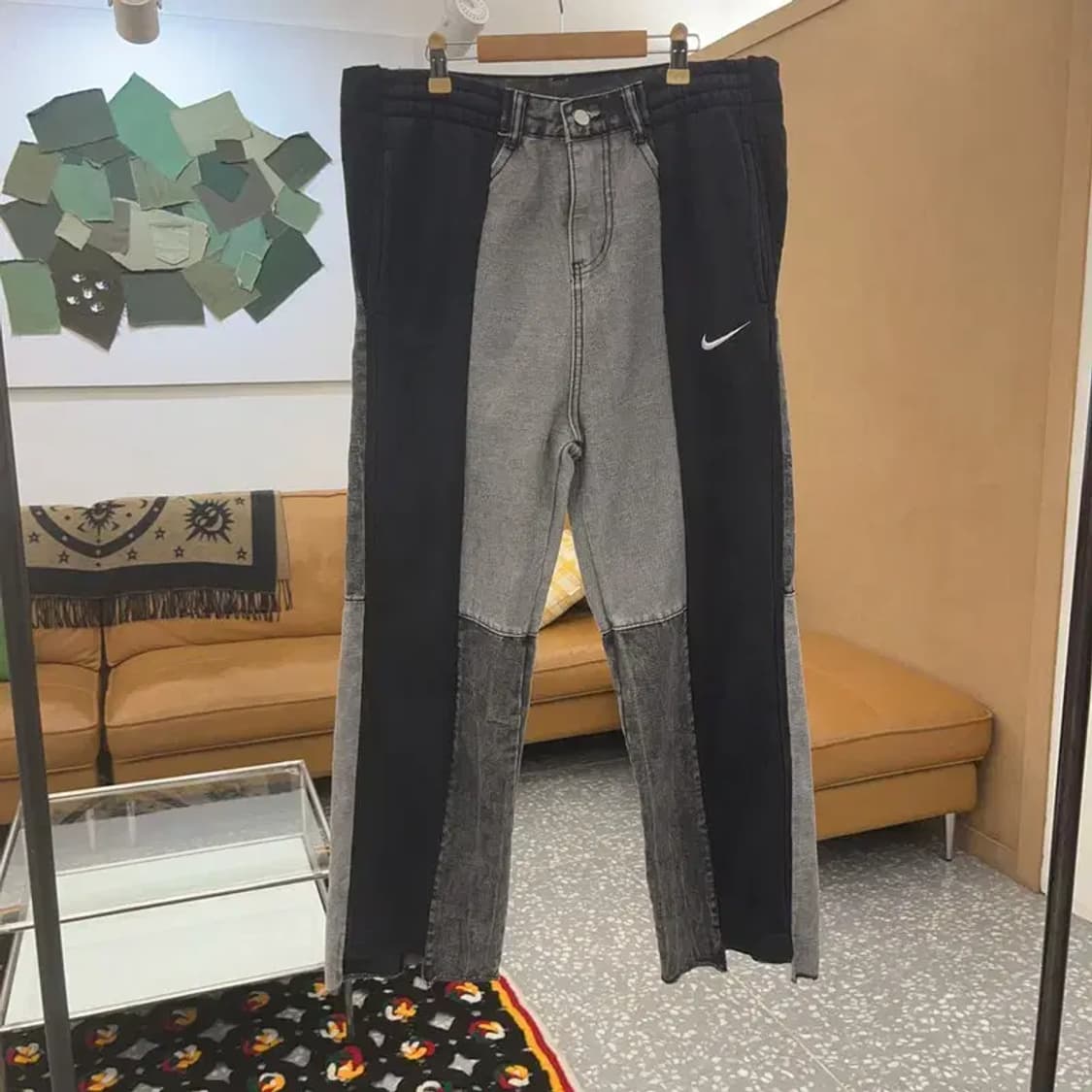 나이키 리폼 유니크 레어 패널 데님 팬츠 35인치C06913 상품이미지3