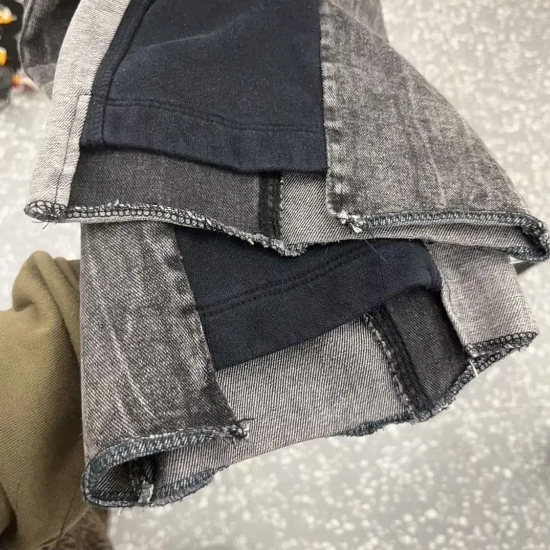 나이키 리폼 유니크 레어 패널 데님 팬츠 35인치C06913 상품이미지6