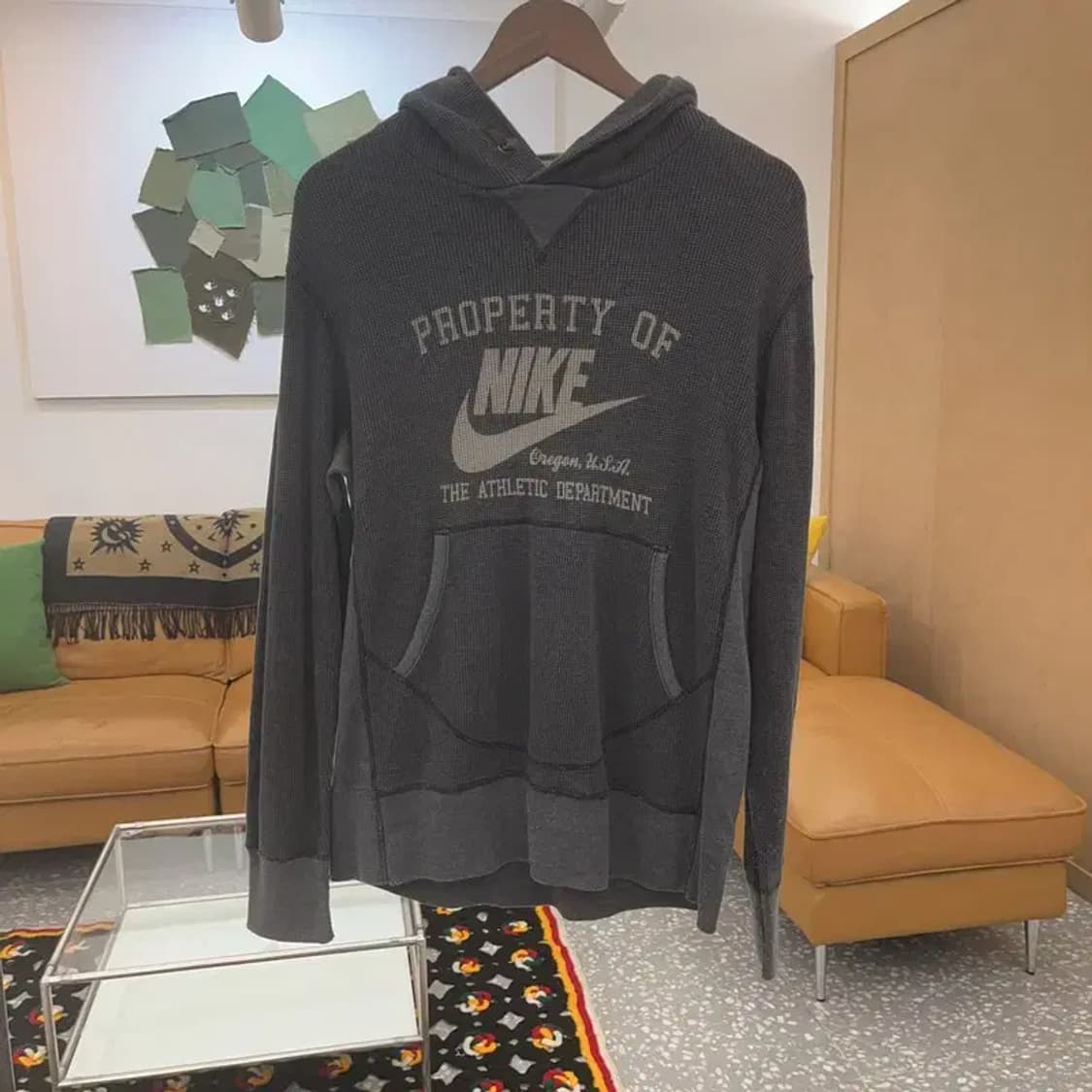 나이키 올드스쿨 빈티지 와플 후드티 L C06942 상품이미지3