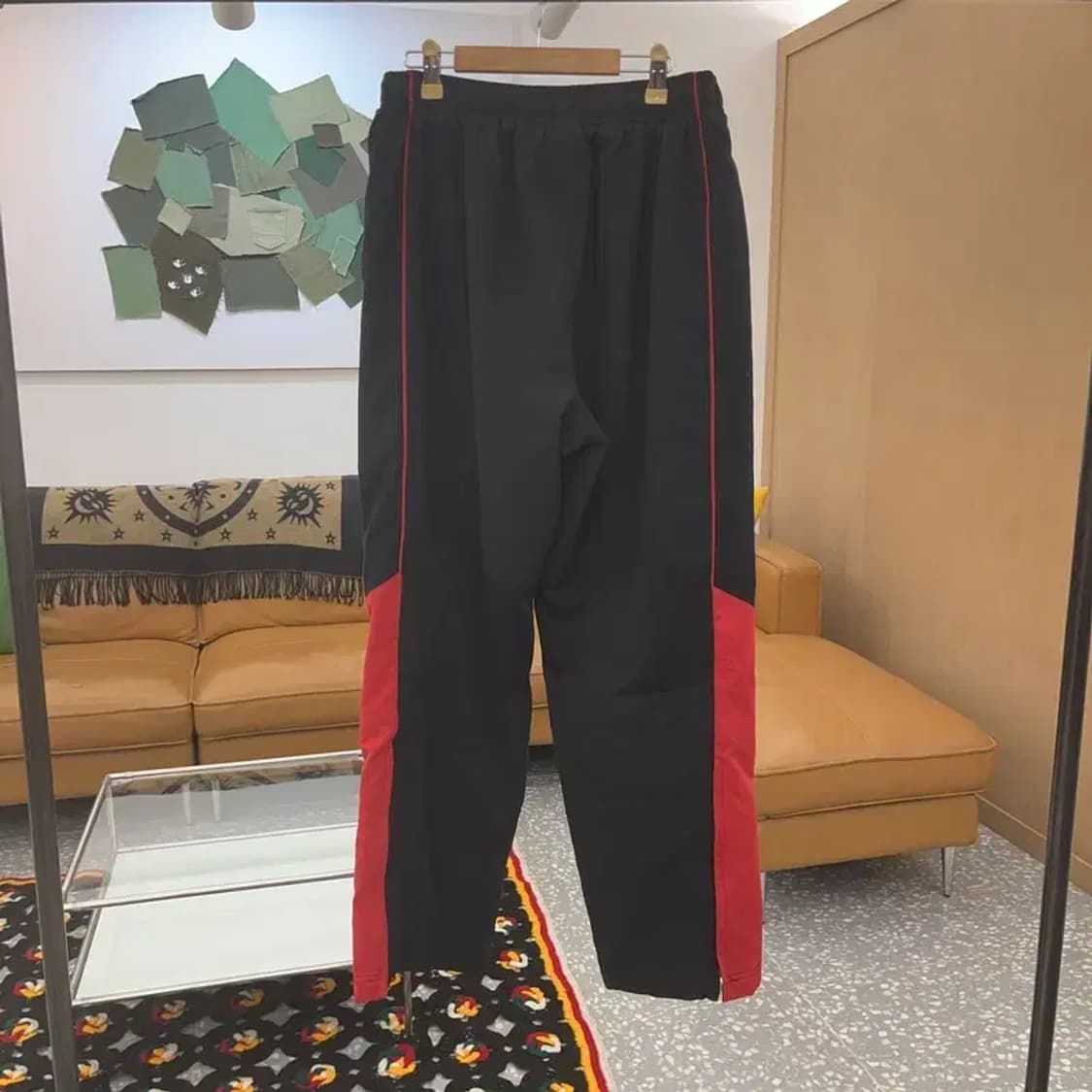 나이키 90's 올드스쿨 배색 사이드라인 밴딩 트랙팬츠 XL C06951 상품이미지4