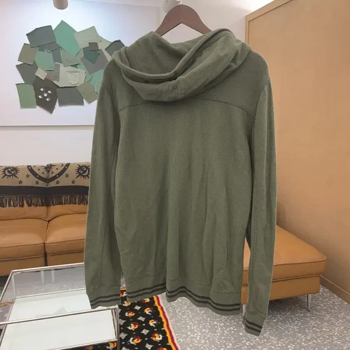 아베크롬비 올리브 말차 여리 후드 집업 L C06931 상품이미지4