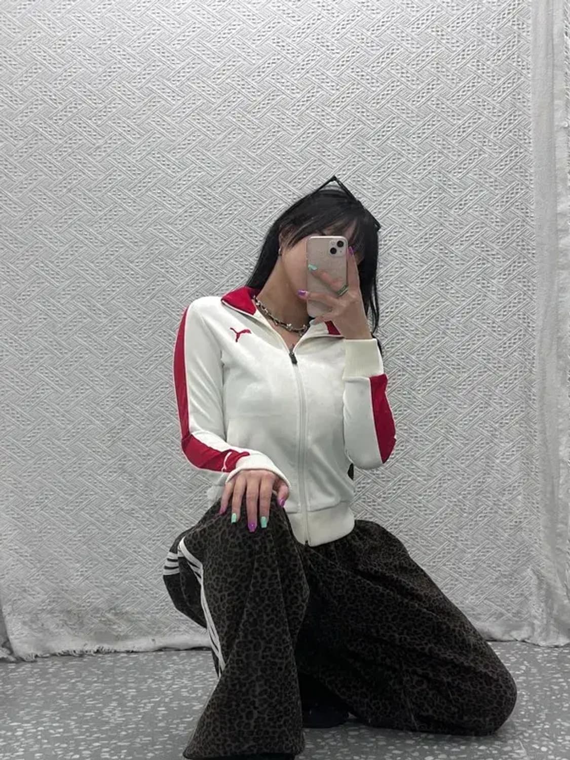 푸마 레트로 Y2K 사이드라인 트랙탑 집업 져지 S C06928 상품이미지1