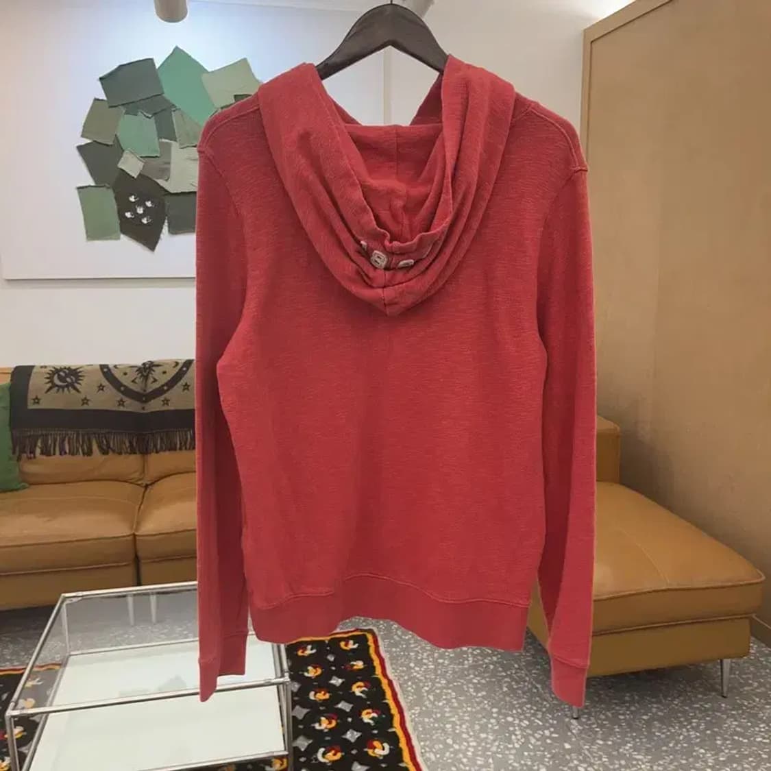 갭 00's 레트로 Y2K 코랄색감 후드티 L C06943 상품이미지4