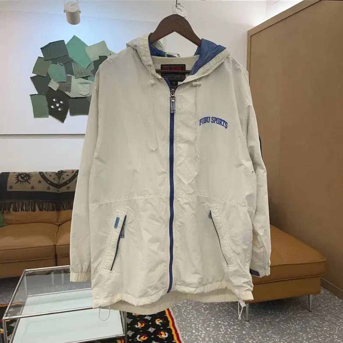 후부 올드스쿨 빈티지 바람막이 100 C06923 상품이미지3