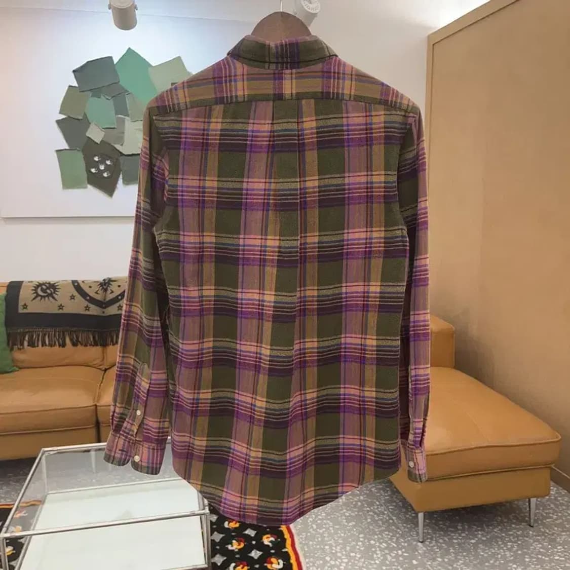 폴로 랄프로렌 파머룩 컨트리 플란넬 체크 셔츠 95 C06944 상품이미지4