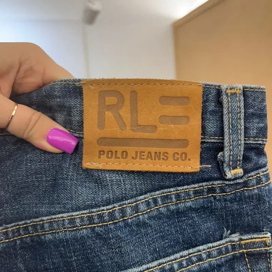 폴로 랄프로렌 베이직 빈티지 데님팬츠 34인치 C06954 상품이미지5