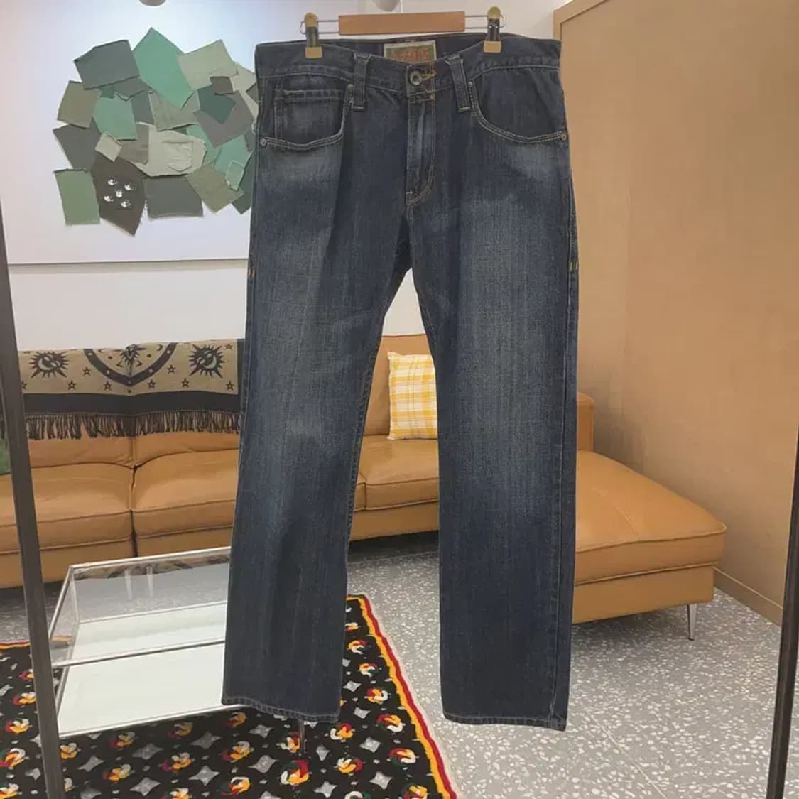 리바이스 슬림 스트레이트핏 데님 팬츠 32인치 C06955 상품이미지3
