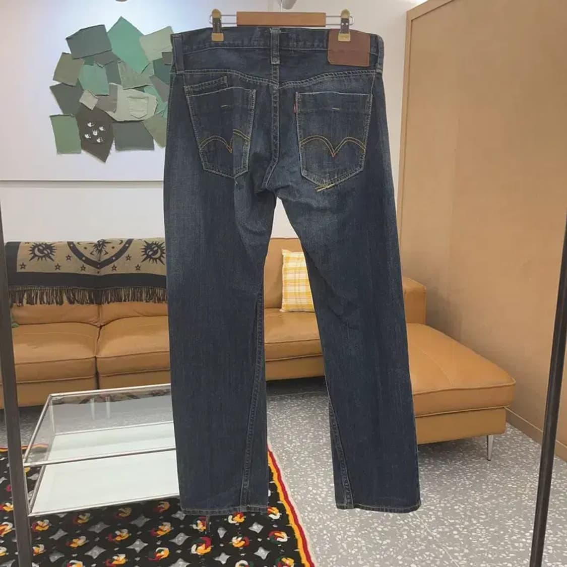 리바이스 슬림 스트레이트핏 데님 팬츠 32인치 C06955 상품이미지4