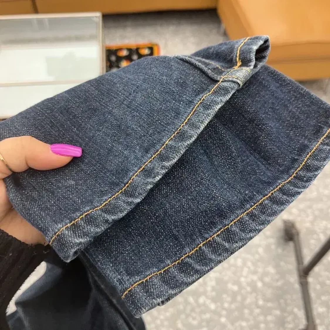 리바이스 슬림 스트레이트핏 데님 팬츠 32인치 C06955 상품이미지7