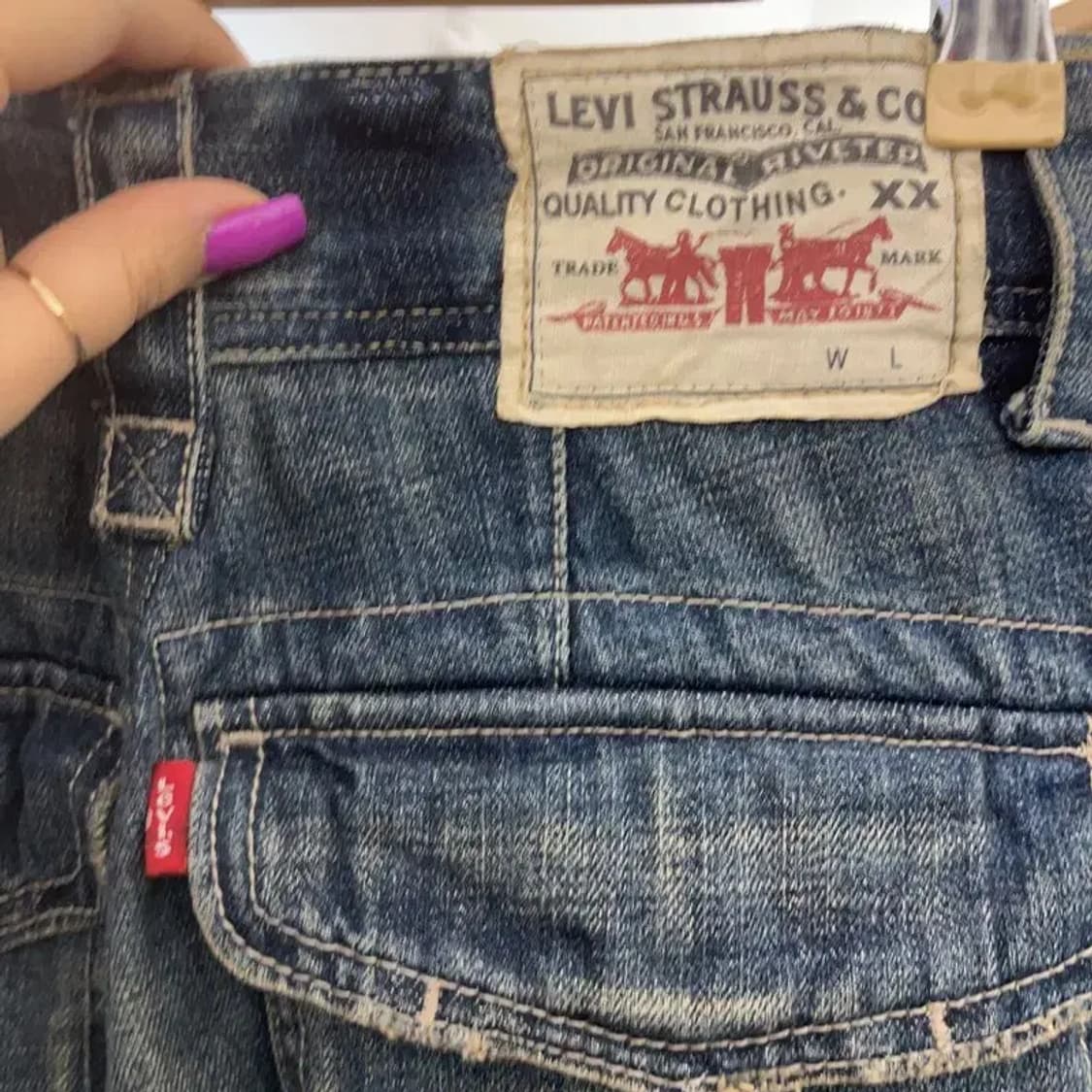 리바이스 올드스쿨 키치 카고 데님팬츠 31인치 C06956 상품이미지5