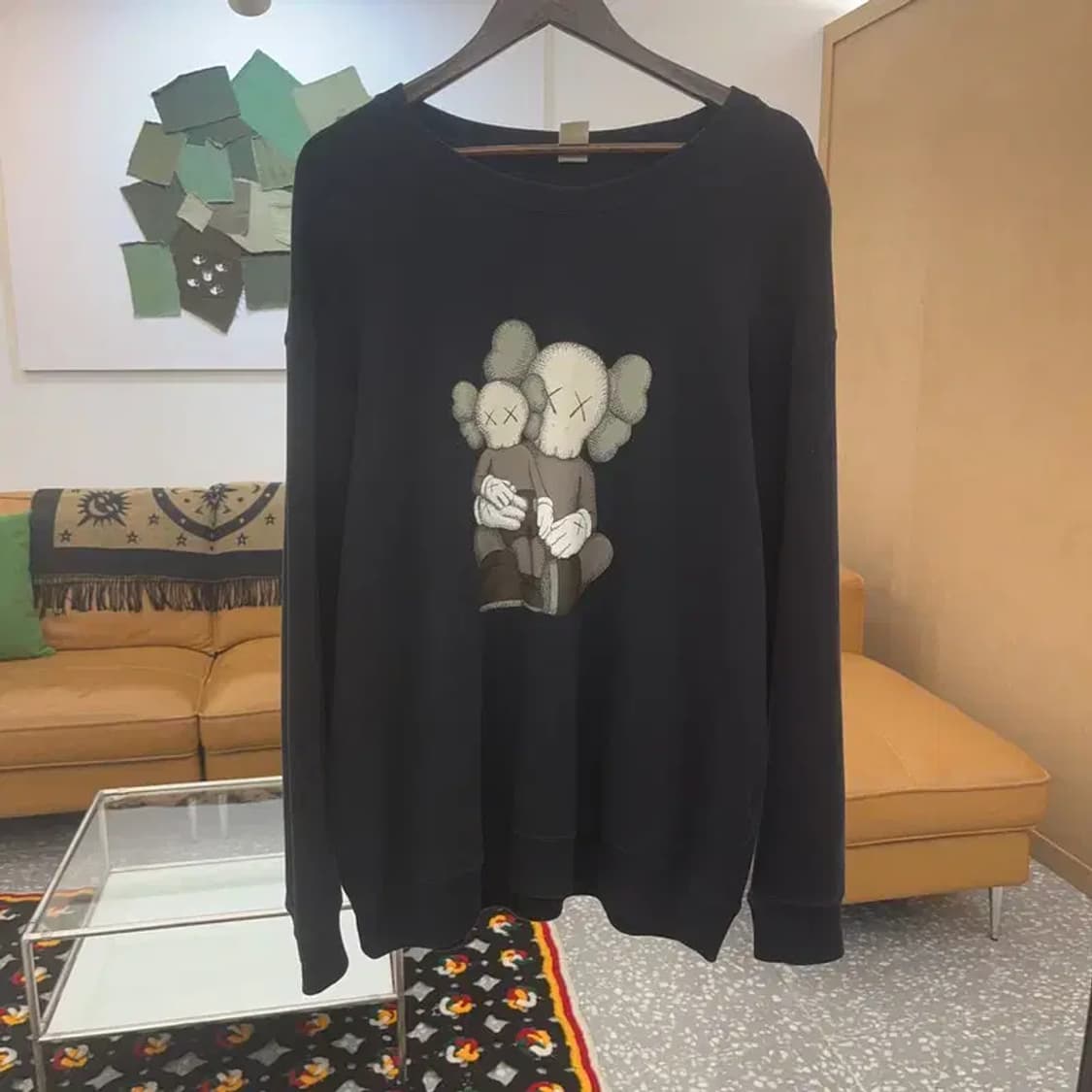 유니클로 X 카우스 스웻셔츠 맨투맨 XXL C06958 상품이미지3