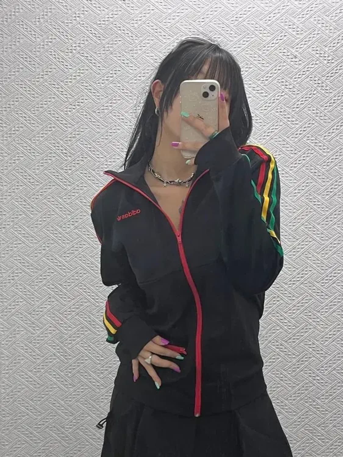 아디다스 흑탭 스펠아웃 레게 트랙탑 져지 집업 S C06960 상품이미지1