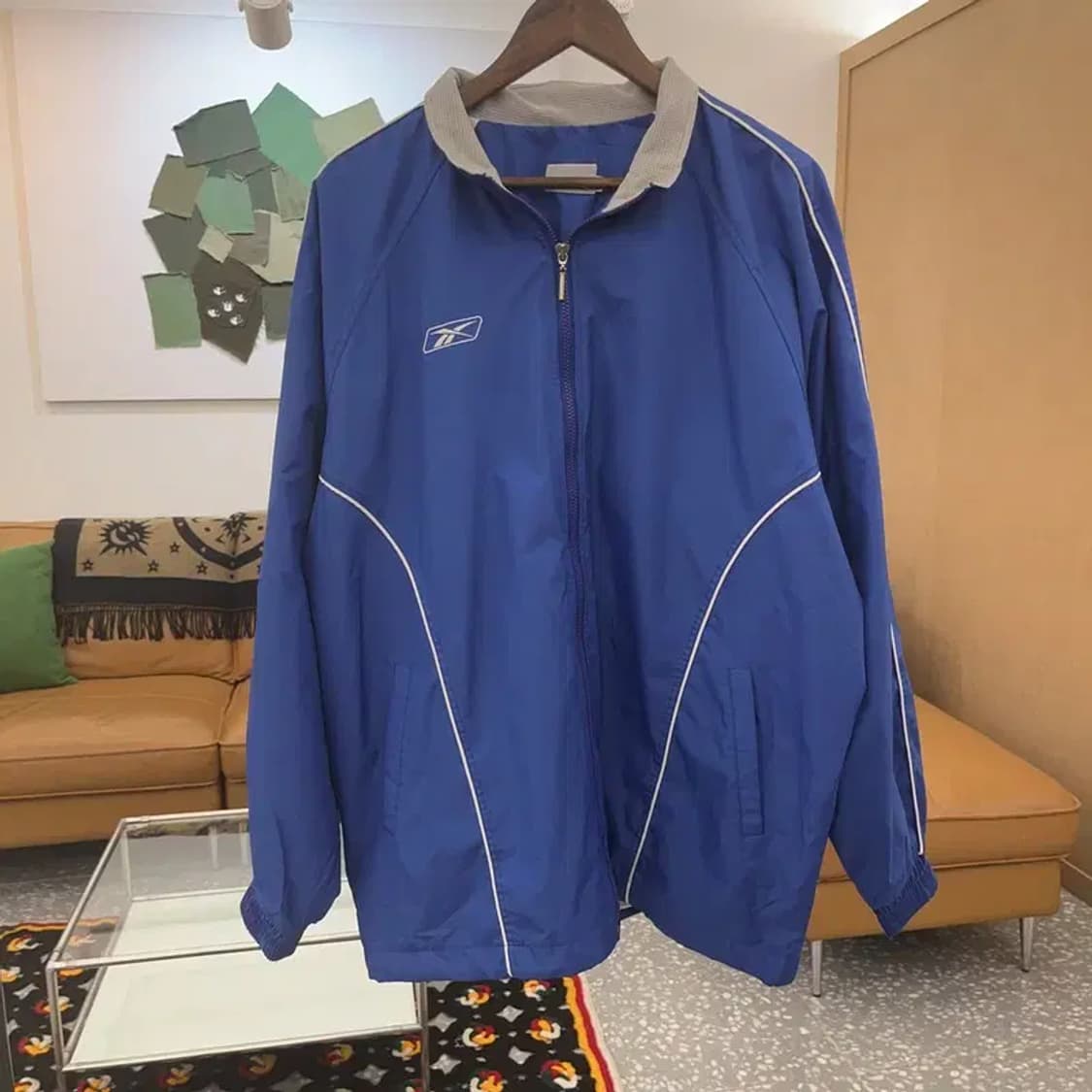 리복 올드스쿨 오버핏 바람막이 자켓 110 C06963 상품이미지3