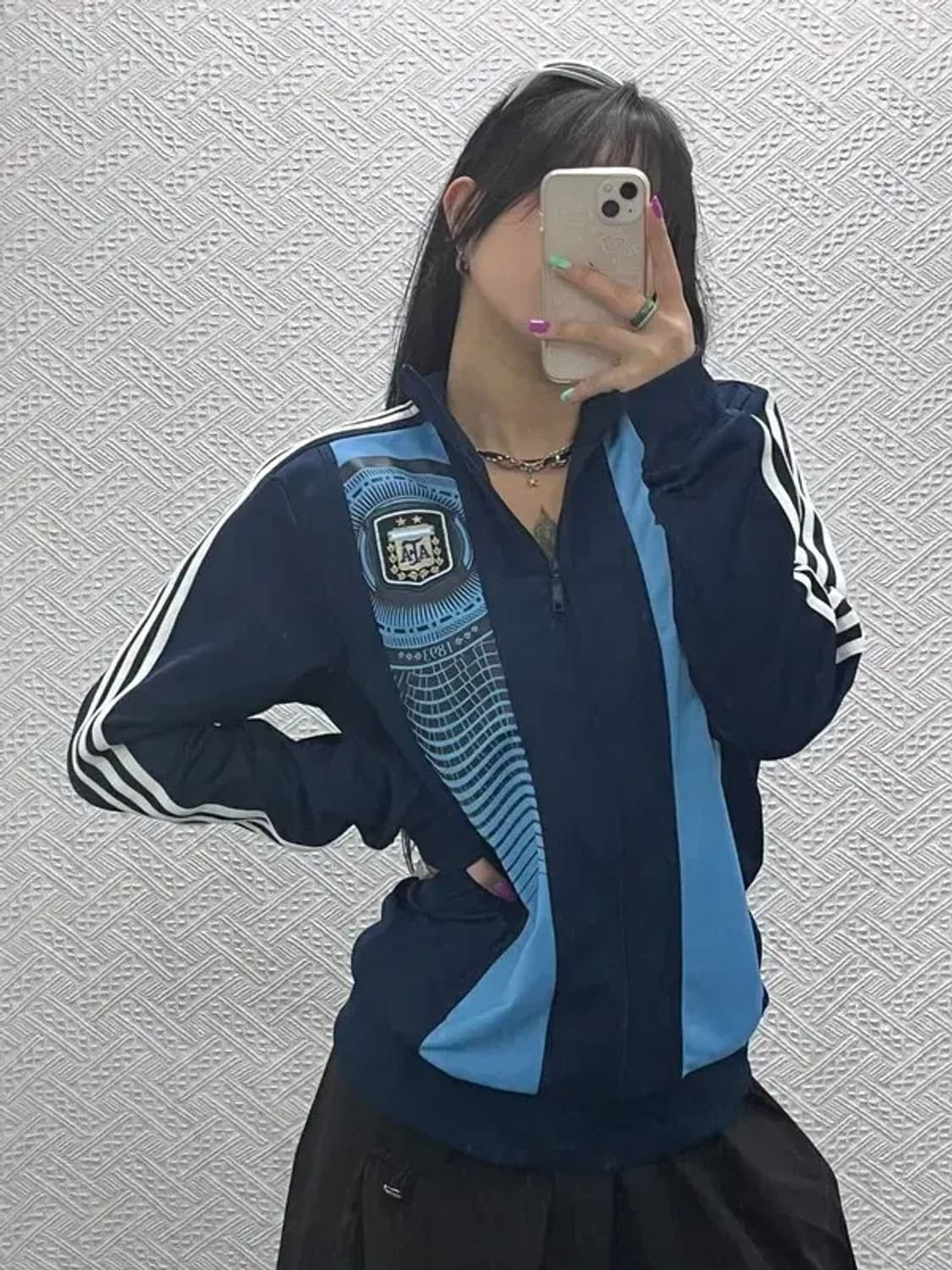 아디다스 아르헨티나 국대 트랙탑 져지 집업 95 C06969 상품이미지2