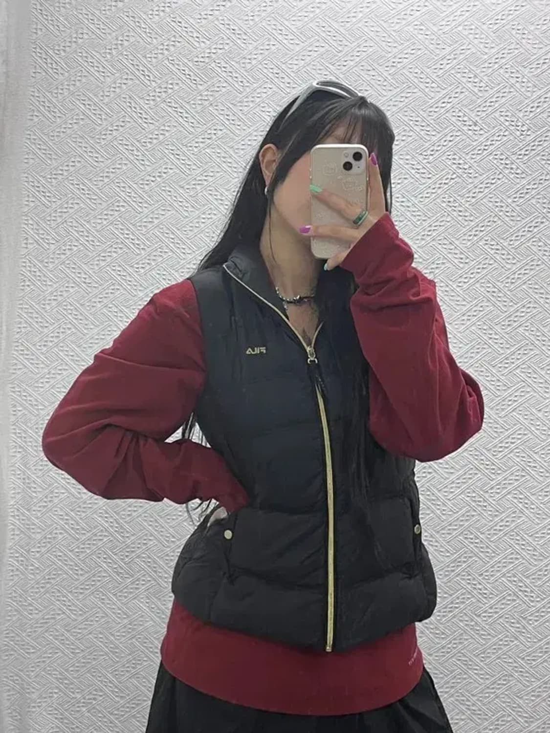 필라 검골 오리털 덕다운 패딩 조끼 95 C06974 상품이미지2